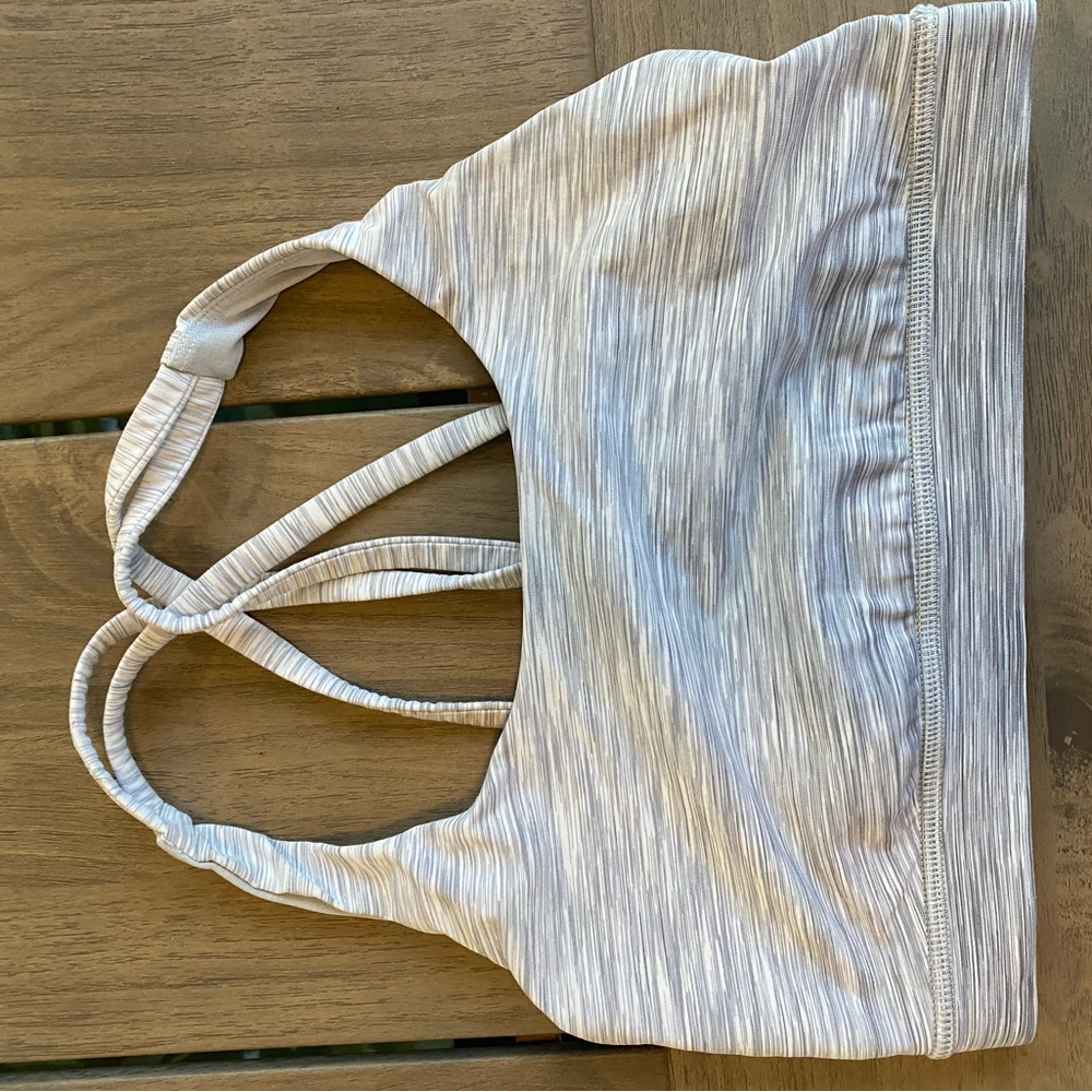 grey lululemon bra